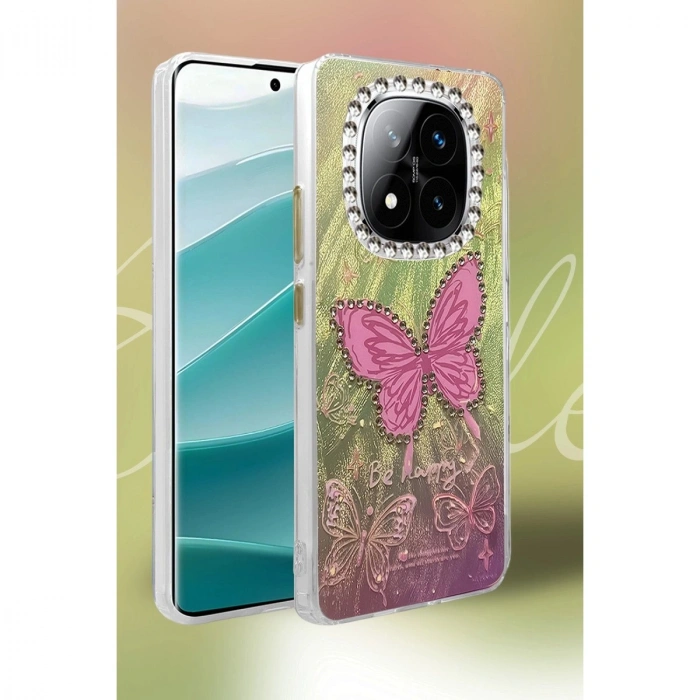 Note 14 Pro 4g Kılıf Blade Aynalı Desenli Kapak - Desen 5