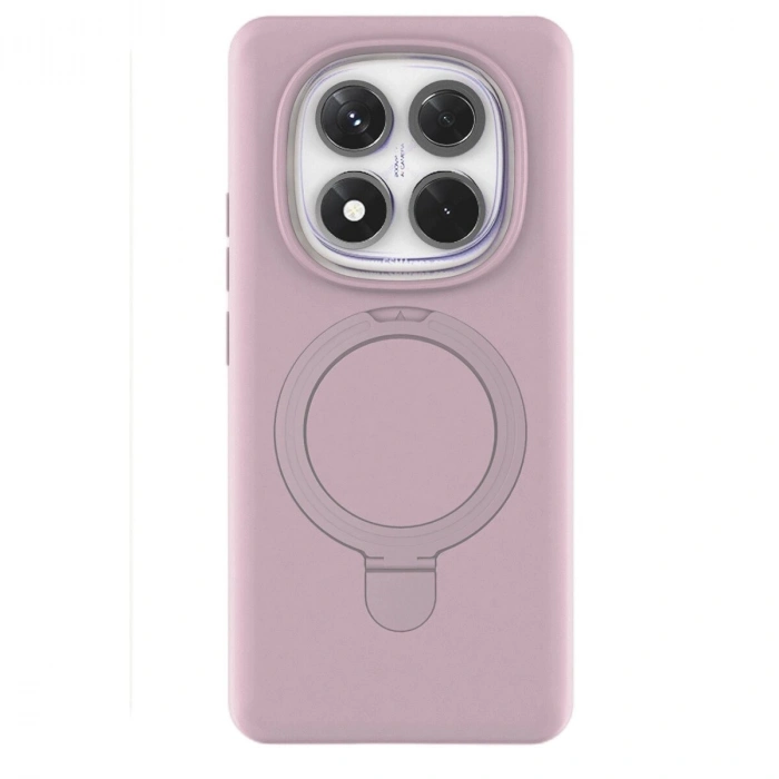 Note 14 Pro 4g Regal Magsafe Standlı Kapak - Açık Pembe