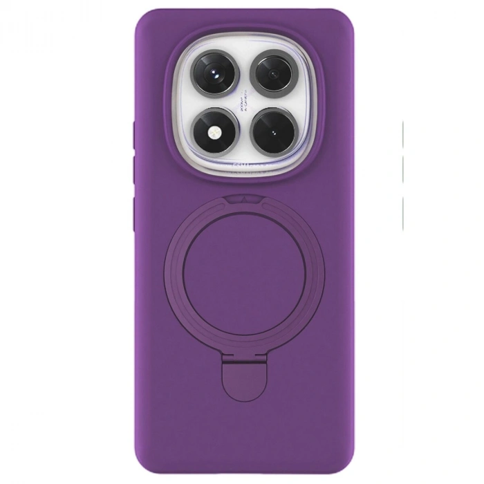 Note 14 Pro 4g Regal Magsafe Standlı Kapak - Derin Mor