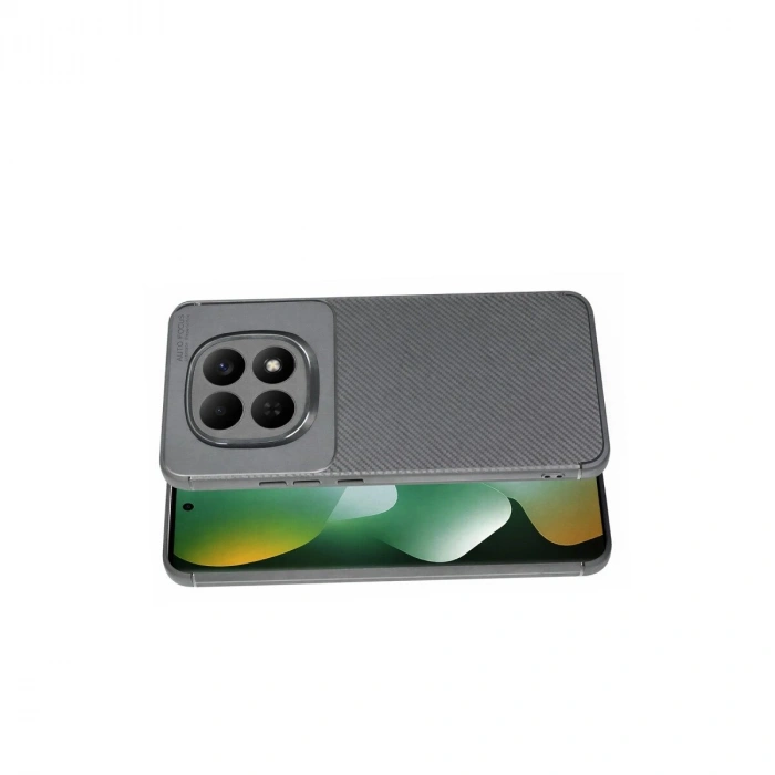 Note 15 Pro 4g Auto Fus Karbon Kapak - Gri