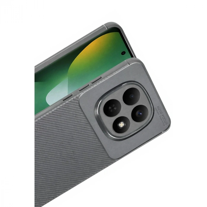 Note 15 Pro Plus 5g Auto Fus Karbon Kapak - Gri