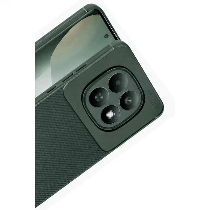 Note 15 Pro Plus 5g Auto Fus Karbon Kapak - Koyu Yeşil