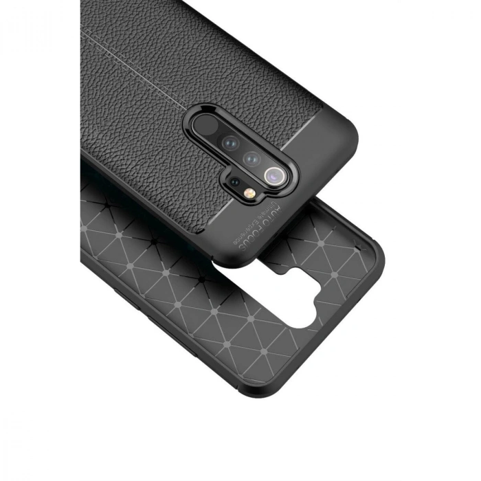 Note 8 Pro Kılıf Auto Fus Kapak - Lacivert