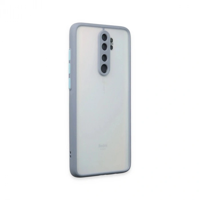 Note 8 Pro Kılıf Montreal  Kapak - Gri