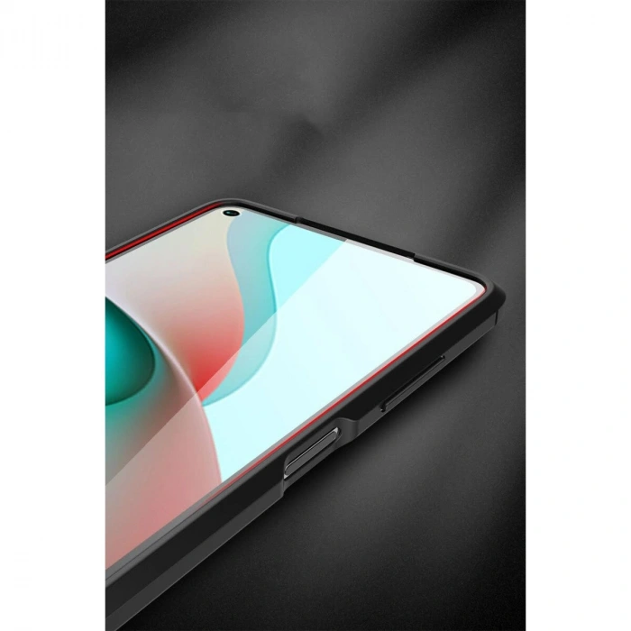 Note 9 5g Kılıf Auto Fus Kapak - Kırmızı