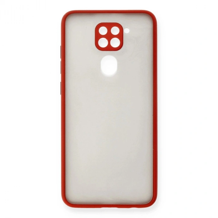 Note 9 Kılıf Montreal  Kapak - Kırmızı