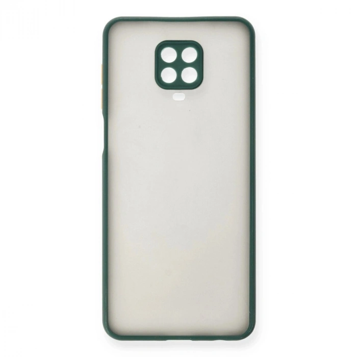 Note 9 Pro Kılıf Montreal  Kapak - Yeşil