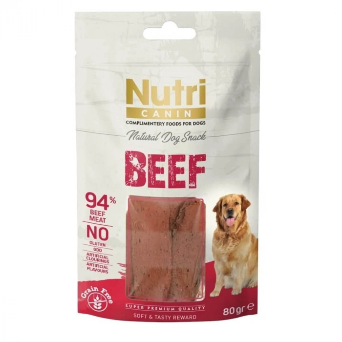 Nutri Canin Tahılsız Biftekli Köpek Ödül sı 80 gr