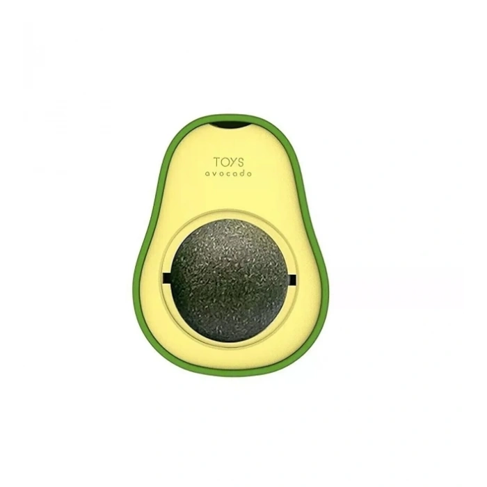 okado Şeklinde Catnipli Doğal Kedi Yalama Topu 6 Cm