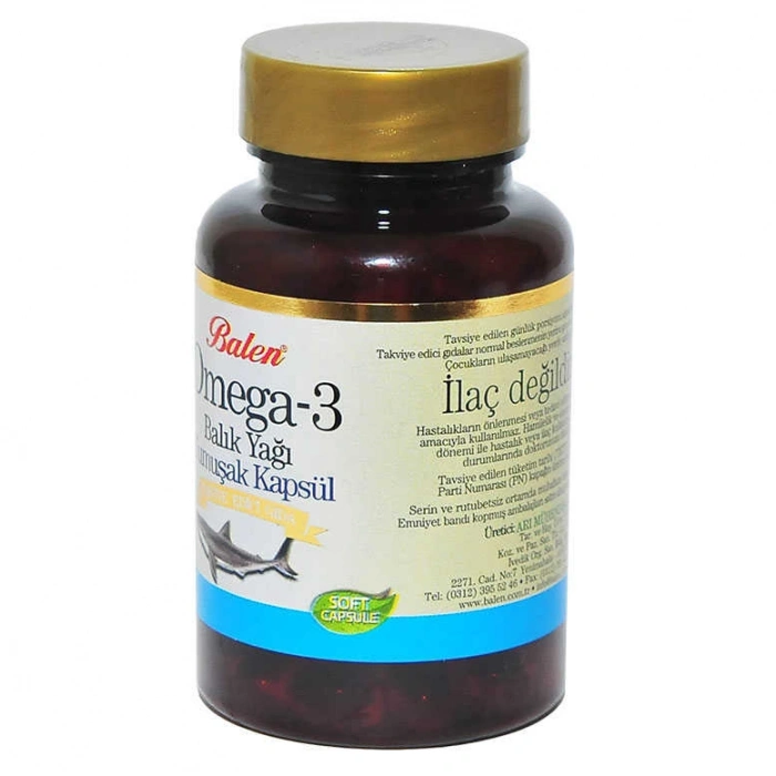 Omega 3 Balık Yağı Yumuşak 100