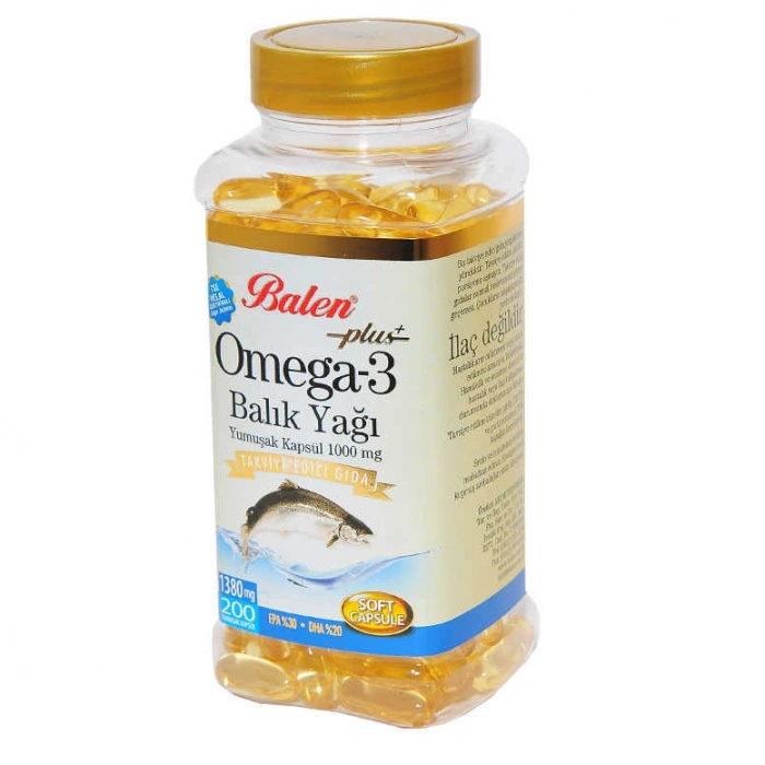 Omega 3 Plus+ Balık Yağı Yumuşak 200