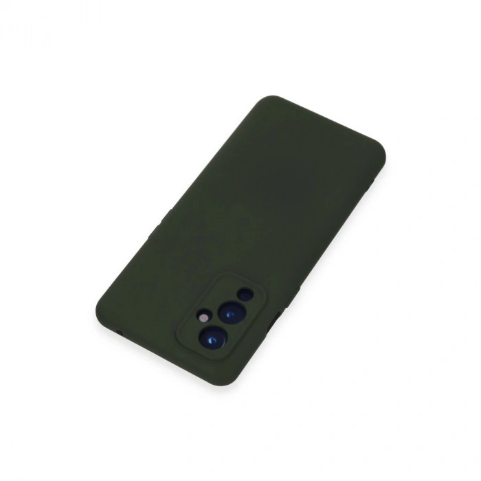 One Plus 9 Kılıf Nano İçi Kadife  - Koyu Yeşil