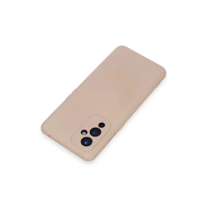One Plus 9 Kılıf Nano İçi Kadife  - Pudra