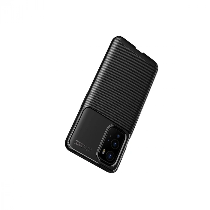 One Plus 9 Pro Kılıf Auto Fus Karbon Kapak - Siyah