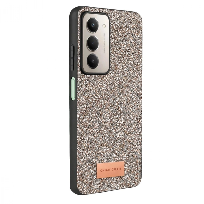 Onegif   15 4g Bright Simli Kapak - Gümüş