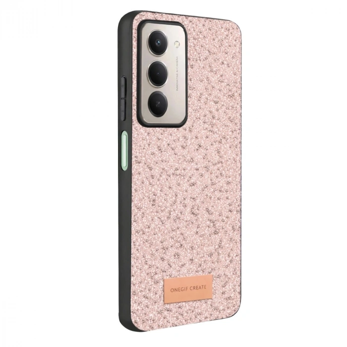 Onegif   15 4g Bright Simli Kapak - Pembe