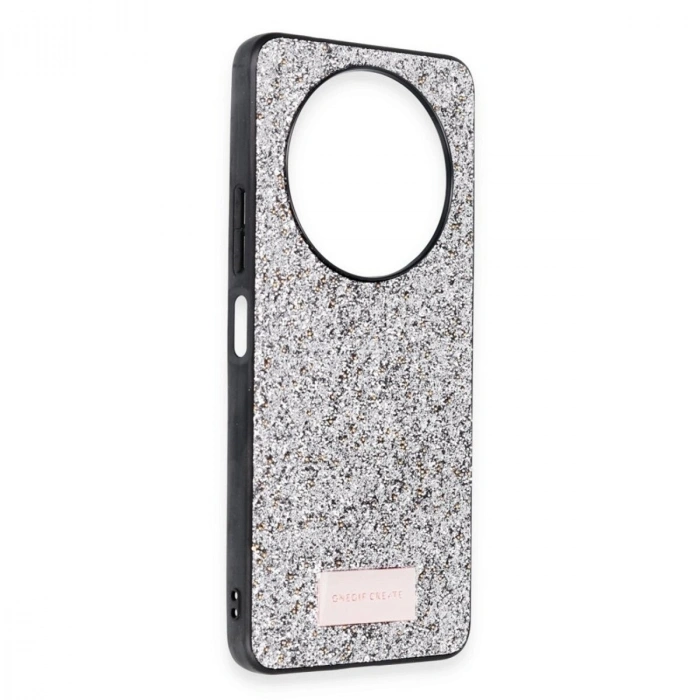 Onegif   A3 4g Bright Simli Kapak - Gümüş
