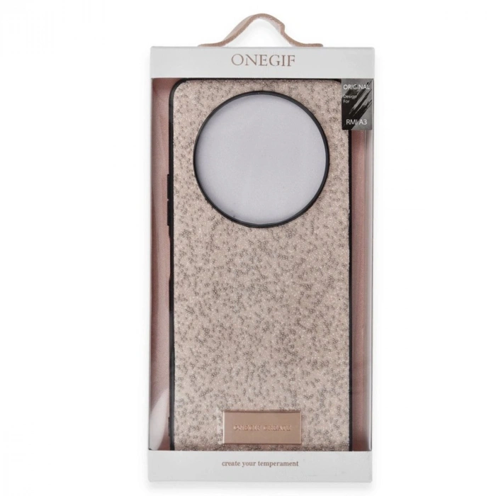 Onegif   A3 4g Bright Simli Kapak - Gümüş