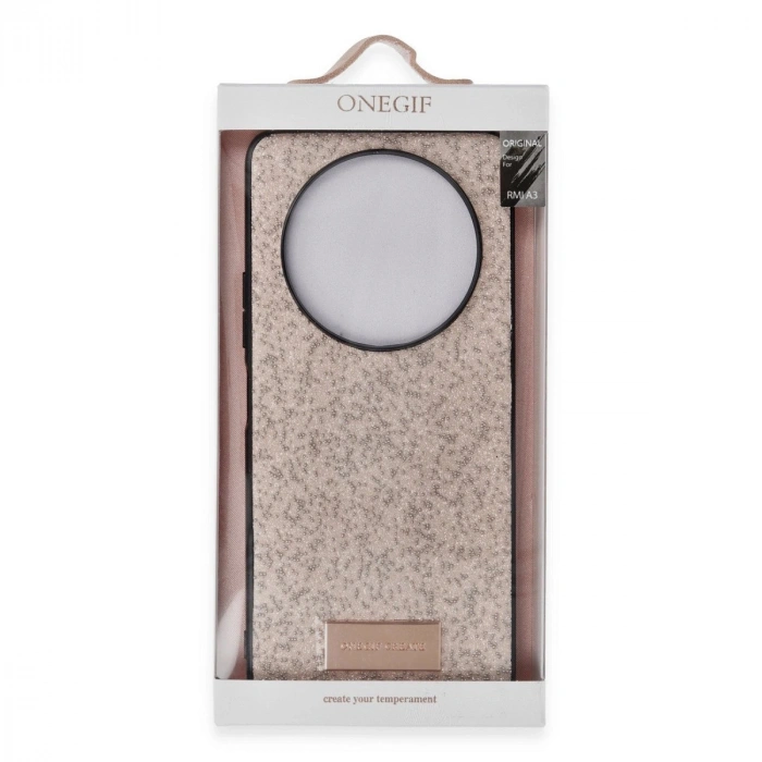 Onegif   A3 4g Bright Simli Kapak - Siyah