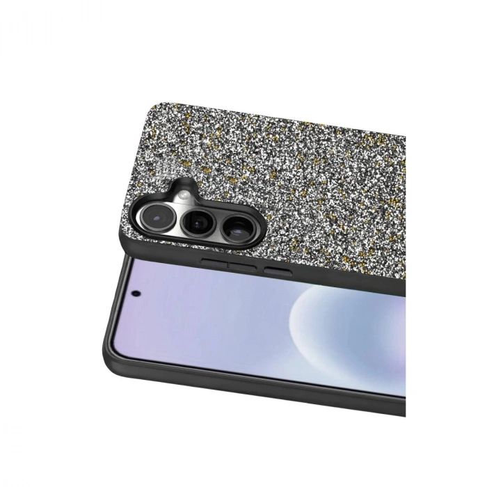 Onegif  Galaxy A57 5g Bright Simli Kapak - Gold