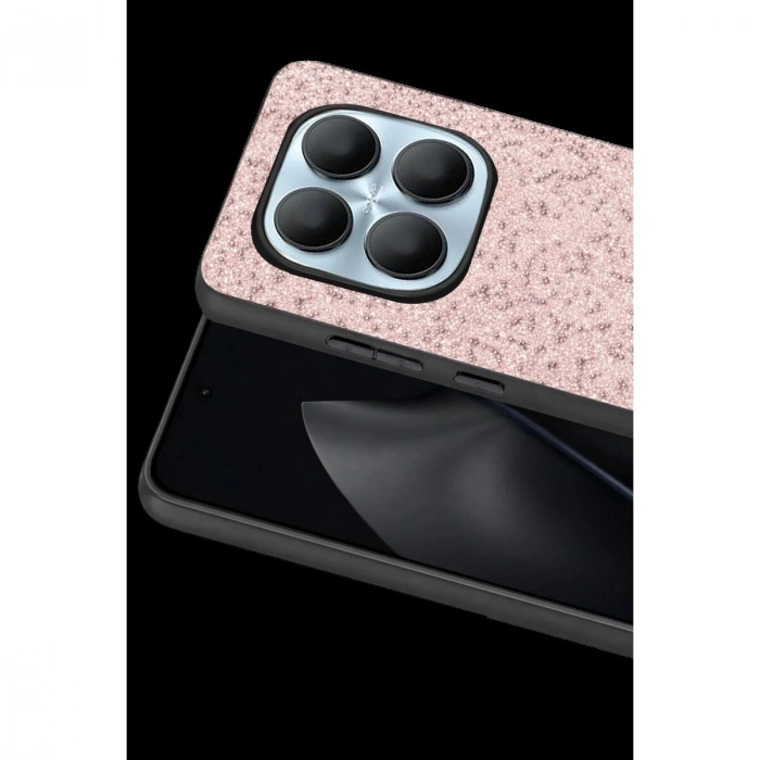 Onegif   Note 15 Pro 4g Bright Simli Kapak - Pembe