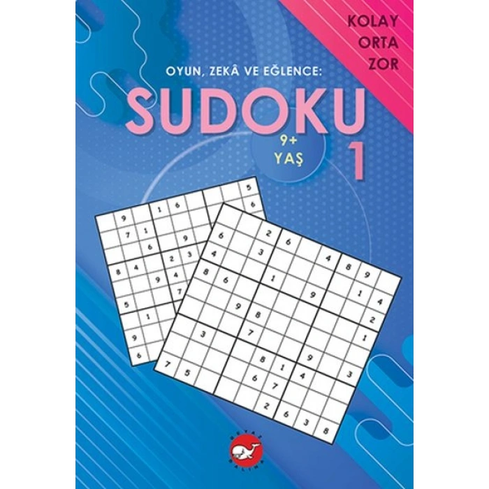 Oyun, Zeka ve Eğlence Sudoku 1 Kolay, Orta, Zor (9+ Yaş)