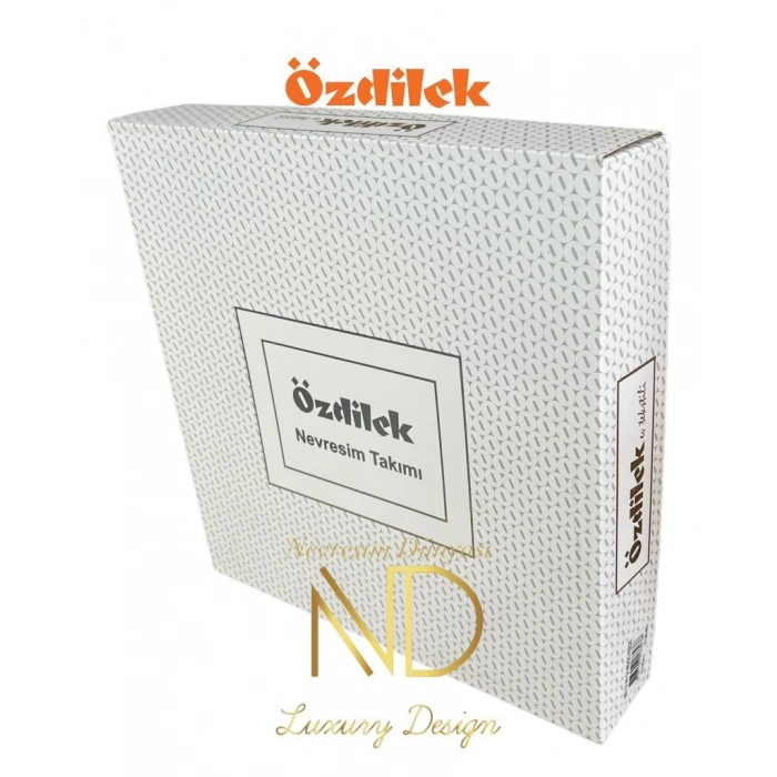 Özdilek Çift Kişilik Ranforce Nev Takımı De Flor Beyaz