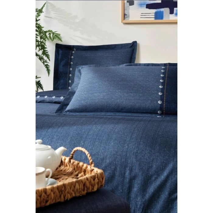 Özdilek Çift Kişilik Ranforce Nev Takımı Oregon Lacivert