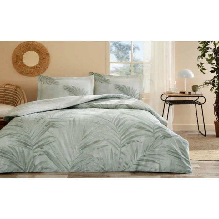 Özdilek Çift Kişilik Ranforce Nev Takımı Ravenea Yeşil