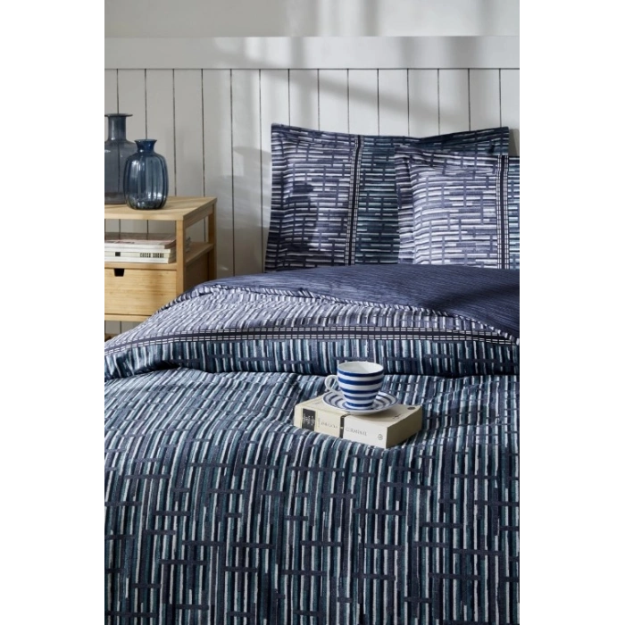 Özdilek Maskülen Çift Kişilik Nev Takımı Modra Mavi