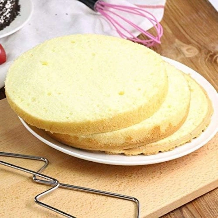 Paslanmaz Çelik Ayarlanabilir Pasta Dilimleyici – Çok Amaçlı Kesme Teli