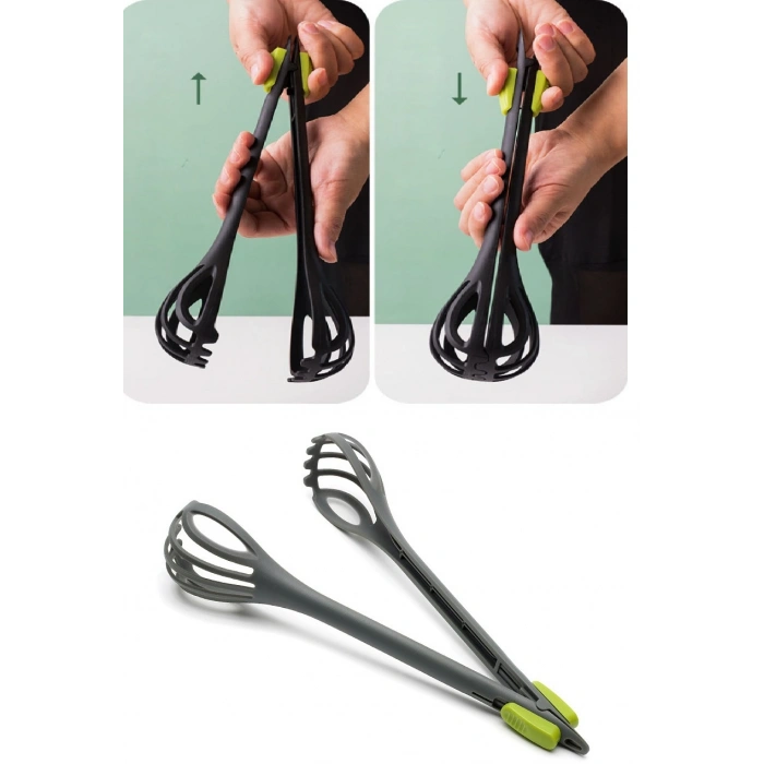 Paslanmaz Mutfak Maşası  27 Cm Mangal Barbekü Maşası (74)