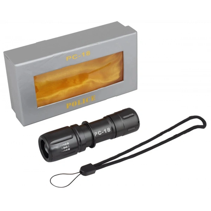 Pc-18 Cree Power Led+zoom El Feneri Pilli
