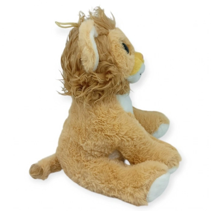 Peluş Cam Gözlü Hayvanlar 25 cm - Aslan - 1 ADET