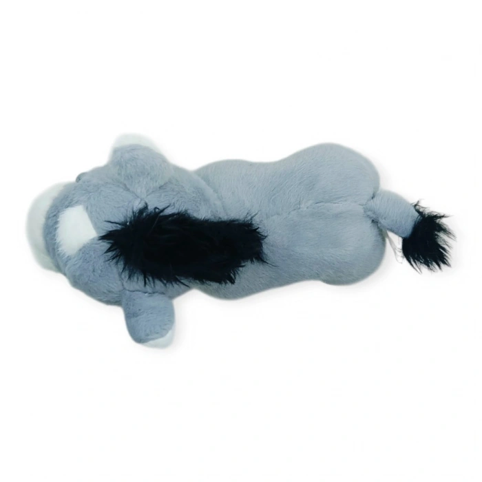 Peluş Hayvanlar Sesli 30 cm At - Gri - 1 ADET