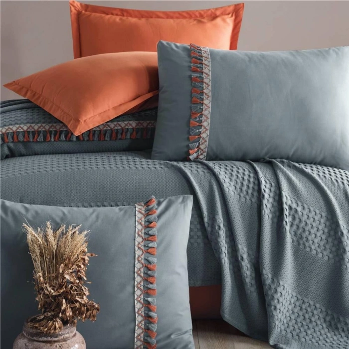 Pike Takımı Çift Kişilik Bohemline V1 Gri