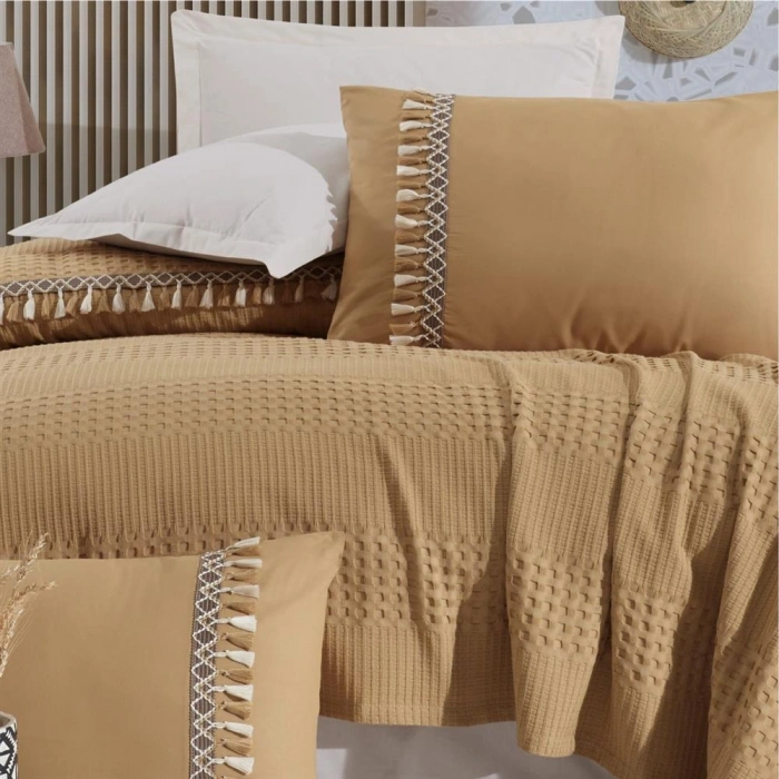 Pike Takımı Çift Kişilik Bohemline V6 Hardal