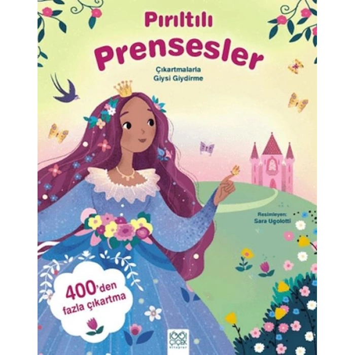 Pırıltılı Prensesler – Çıkartmalarla Giysi Giydirme
