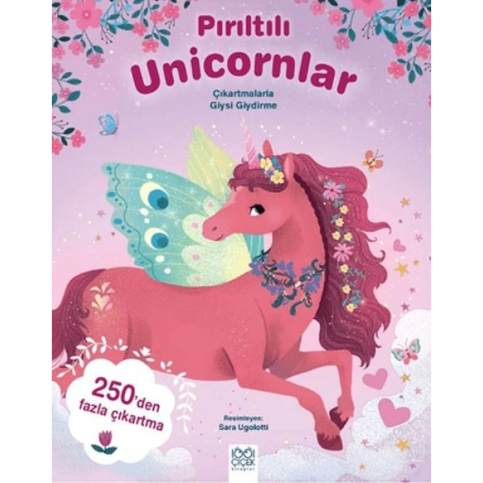 Pırıltılı Unicornlar – Çıkartmalarla Giysi Giydirme