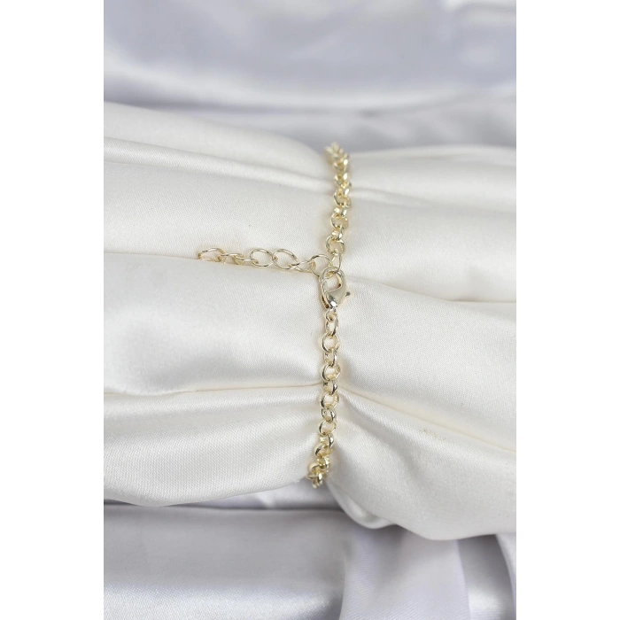 Pirinç Gold Renk Nazar Model Kadın Bileklik