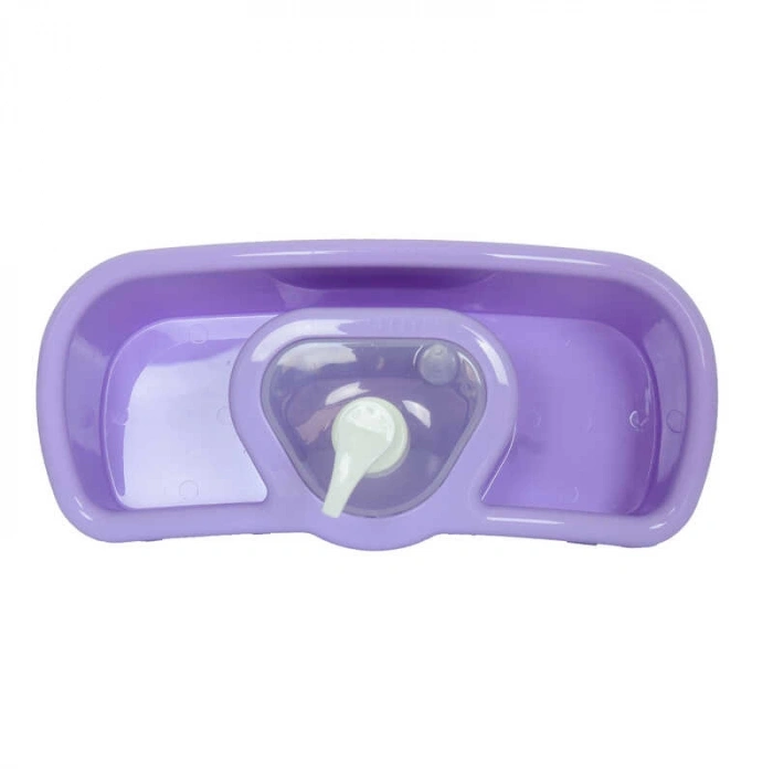 Plastik Bulaşık Seti Sabunluk Karışık Renk Kutulu ZP-218