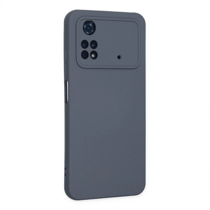 Po M4 Pro 4g Kılıf Nano İçi Kadife  - Gri