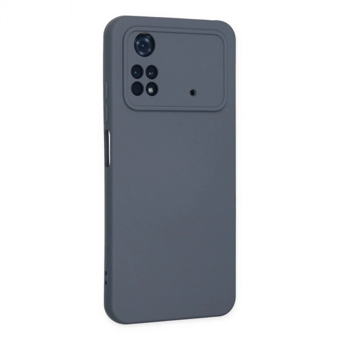 Po M4 Pro 4g Kılıf Nano İçi Kadife  - Gri