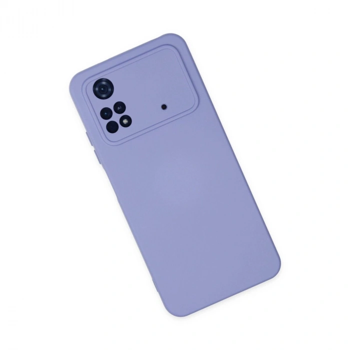 Po M4 Pro 4g Kılıf Nano İçi Kadife  - Lila