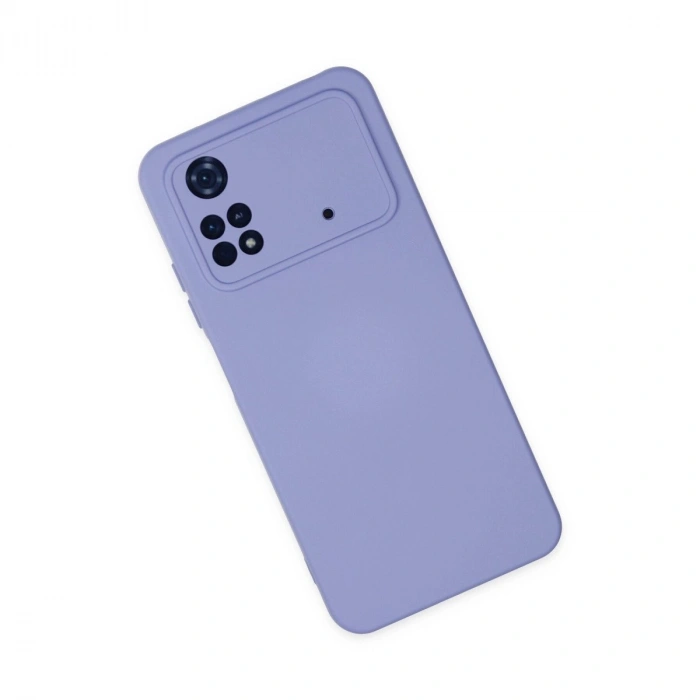 Po M4 Pro 4g Kılıf Nano İçi Kadife  - Lila