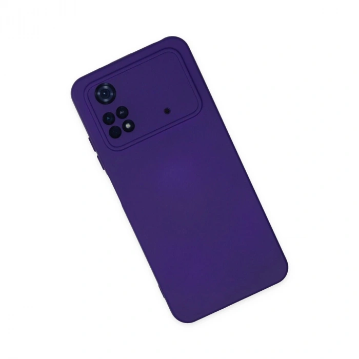 Po M4 Pro 4g Kılıf Nano İçi Kadife  - Mor