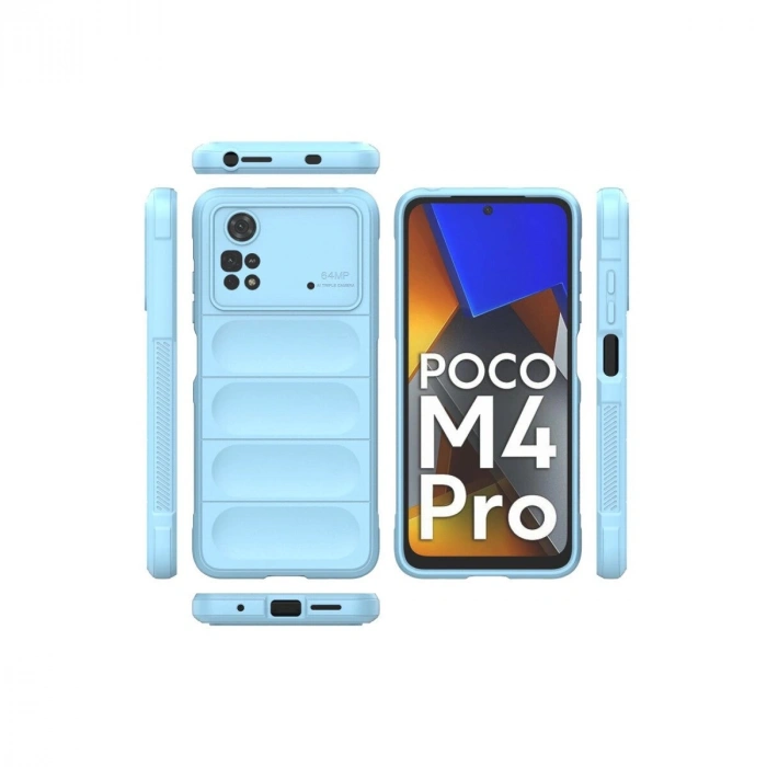 Po M4 Pro 4g Kılıf Optimum  - Sky Blue