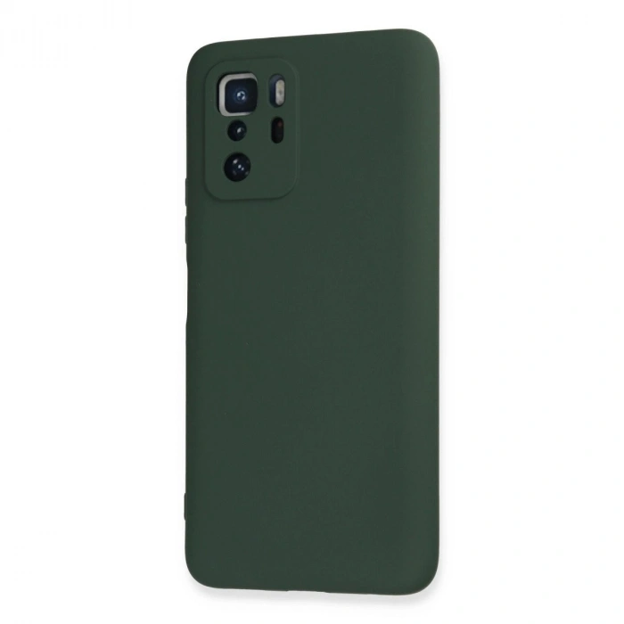 Po X3 Gt Kılıf Nano İçi Kadife  - Koyu Yeşil