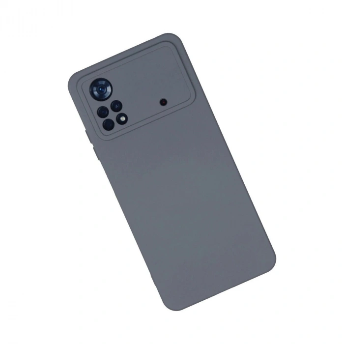 Po X4 Pro 5g Kılıf Nano İçi Kadife  - Gri