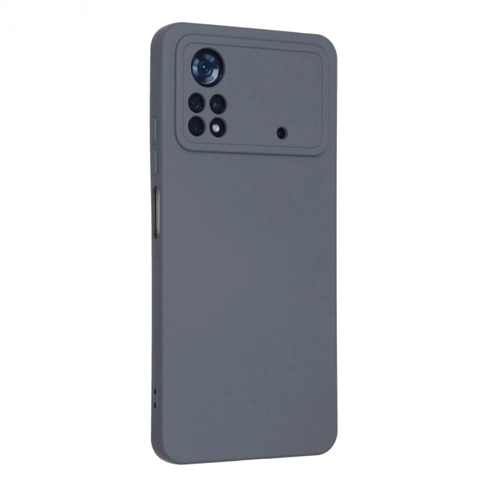 Po X4 Pro 5g Kılıf Nano İçi Kadife  - Gri